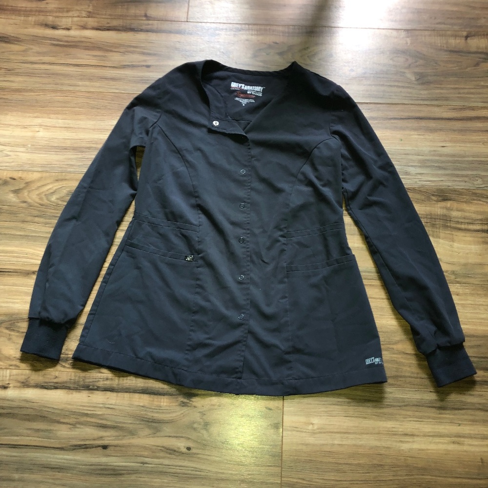 Greys Anatomy grey scrub jacket